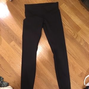 Lululemon low waist black leggings